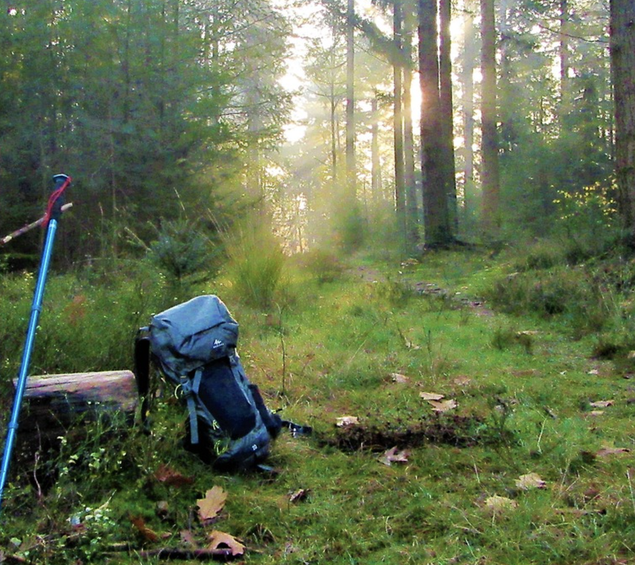 Weekend Backpacking Trip in the National Forest